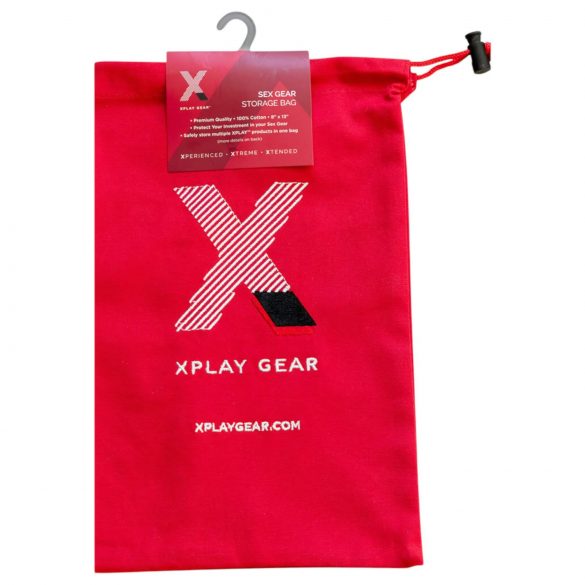 Perfect Fit Play Gear - seksspeeltje opbergtas (rood)