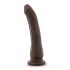 Dr. Skin 8,5 - levensechte bruine dildo met zuignap (20,5cm)