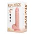 REALROCK - roterende vibrator - natuurlijk (20,5cm)