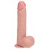 REALROCK - roterende vibrator - natuurlijk (20,5cm)