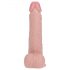 REALROCK - roterende vibrator - natuurlijk (20,5cm)