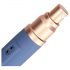 Loveline Travel - draagbare vibrator met glijmiddelhouder (pastelblauw)