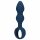 Loveline - anale plug met handgreep - klein (blauw)