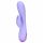 Loveline - Oplaadbare paarse konijntjesvibrator met clito-arm