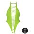 Ouch! - Neon groene open body, glow in the dark!