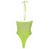 Ouch! - Neon groene fluoharnas body - XL-4XL