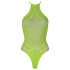 Ouch! - Neon groene fluoharnas body - XL-4XL