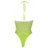 Ouch! - Neon groene fluoharnas body - XL-4XL