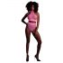 Ouch! - Oplichtende lingerie set (pink)