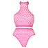 Ouch! - Oplichtende lingerie set (pink)