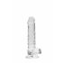 REALROCK - Transparante Realistische Dildo - Kristalhelder (17cm)