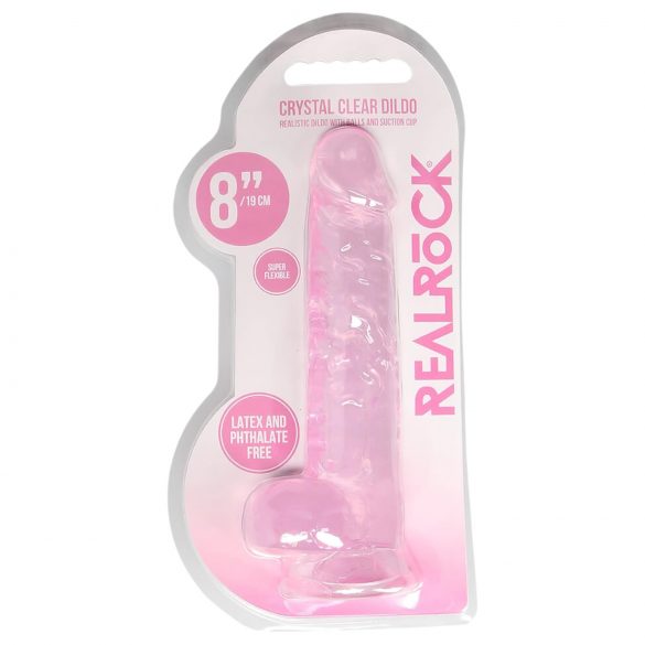 REALROCK - Roze realistische dildo (19cm)