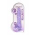 REALROCK - Transparante Realistische Dildo - Paars (22cm)