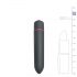 Easytoys Bullet - waterdichte zwarte minivibrator