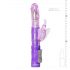 Easytoys Butterfly - roterende, stotende vibrator (paars)