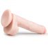 Easytoys - grote dildo met bal en zuignap (26,5 cm) - natuur