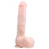 Easytoys - Grote Dildo met Zuignap en Ballen (29,5cm) - Naturel