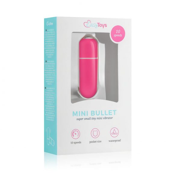 Easytoys - Mini staaf vibrator (roze)