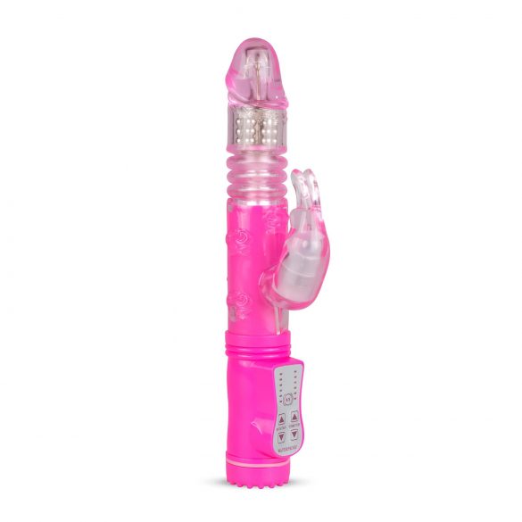 Easytoys Bunny - stotende vibrator (roze)