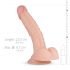 Realistische Fantasy Derek - 22cm scrotum dildo (natuurgetrouw)