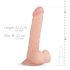 Felix Real Fantasy - levensechte dildo met ballen - 22 cm (natuurlijk)