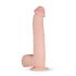 Real Fantasy Lexon - natuurgetrouwe dildo met ballen - 33 cm (natuurlijk)