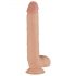 Real Fantasy Elvin - Oplaadbare realistische vibrator - 28cm (naturel)