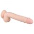 Real Fantasy Elvin - Oplaadbare realistische vibrator - 28cm (naturel)