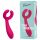 Easytoys Koppel - oplaadbare, waterdichte duo vibrator (roze)