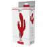 Red Revolution Hera - oplaadbare, waterdichte 3-in-1 vibrator (rood)