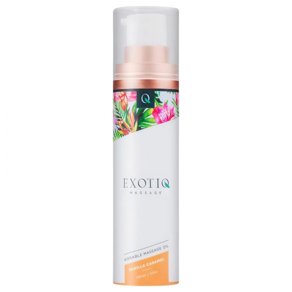 Exotiq geurende massageolie - Vanille & Karamel (100ml)