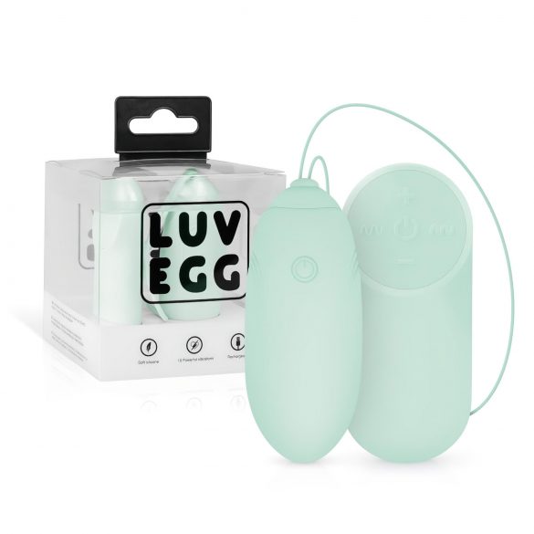 LUV EGG - draadloze vibratie-ei met accu (groen)