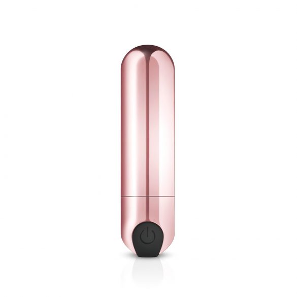 Rosy Gold Bullet - oplaadbare mini-vibrator (rosegoud)