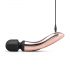 Rosy Gold Wand Curve - oplaadbare vibrator massager (roségoud)