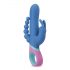 PMV20 Vice Double - Draaikop & Drie Takken Vibrator (Blauw)