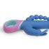 PMV20 Vice Double - Draaikop & Drie Takken Vibrator (Blauw)