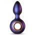 Hueman Deep Space - oplaadbare, anale vibrator met greep (paars)