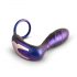 Hueman Black Hole - anaal vibrator met penisring (paars)