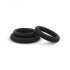 Easytoys Verkenning Ring Set - Penisringen, 3 stuks (zwart)