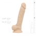 Real Fantasy Ashton - levensechte dildo met ballen - 20,5cm (natuurlijk)