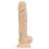 Real Fantasy Conrad - zuignap vibrator - 20 cm (natuurlijk)