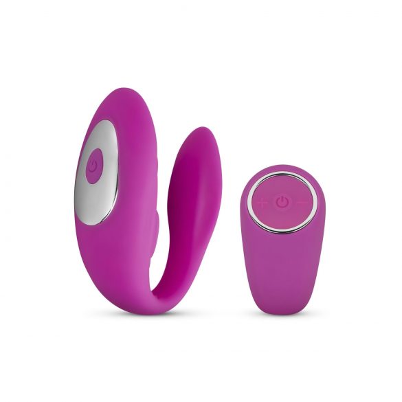 Easytoys Tap Dancer - waterdichte duo vibrator met radiofuncties (roze)