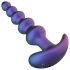 Hueman Galaxy Force - draadloze anale vibrator (paars)