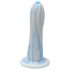 Ylva & Dite Prickly Pear - gestippelde dildo (wit-blauw)