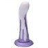 Ylva & Dite Cryptodite - zuignap dildo met dessin (roze-paars)