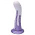 Ylva & Dite Cryptodite - zuignap dildo met dessin (roze-paars)