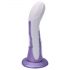 Ylva & Dite Cryptodite - zuignap dildo met dessin (roze-paars)