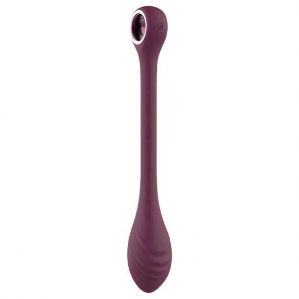 Glam - oplaadbare, waterdichte G-spot vibrator (paars)