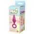 Flirts Pull Plug - kleine anaal plug (roze)