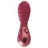 Dinky Jody F. Mini - oplaadbare ribbel mini vibrator (rood)